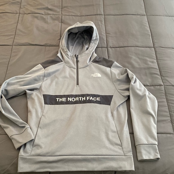 Men’s The North Face 1/2 Zip Pullover Hoodie Worn 2 times - Picture 1 of 10